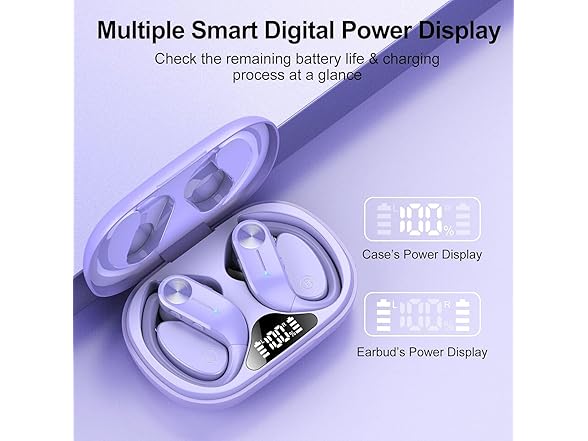 (NEW) Wireless Sports Bluetooth 5.4 Earbuds