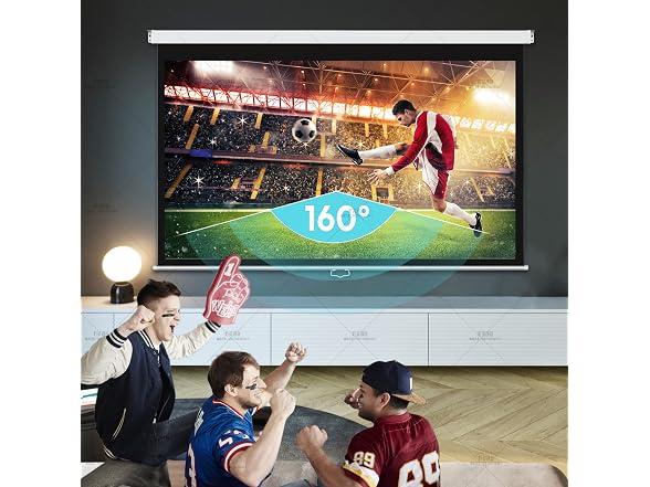 ProHT 84" Manual Projection Screen