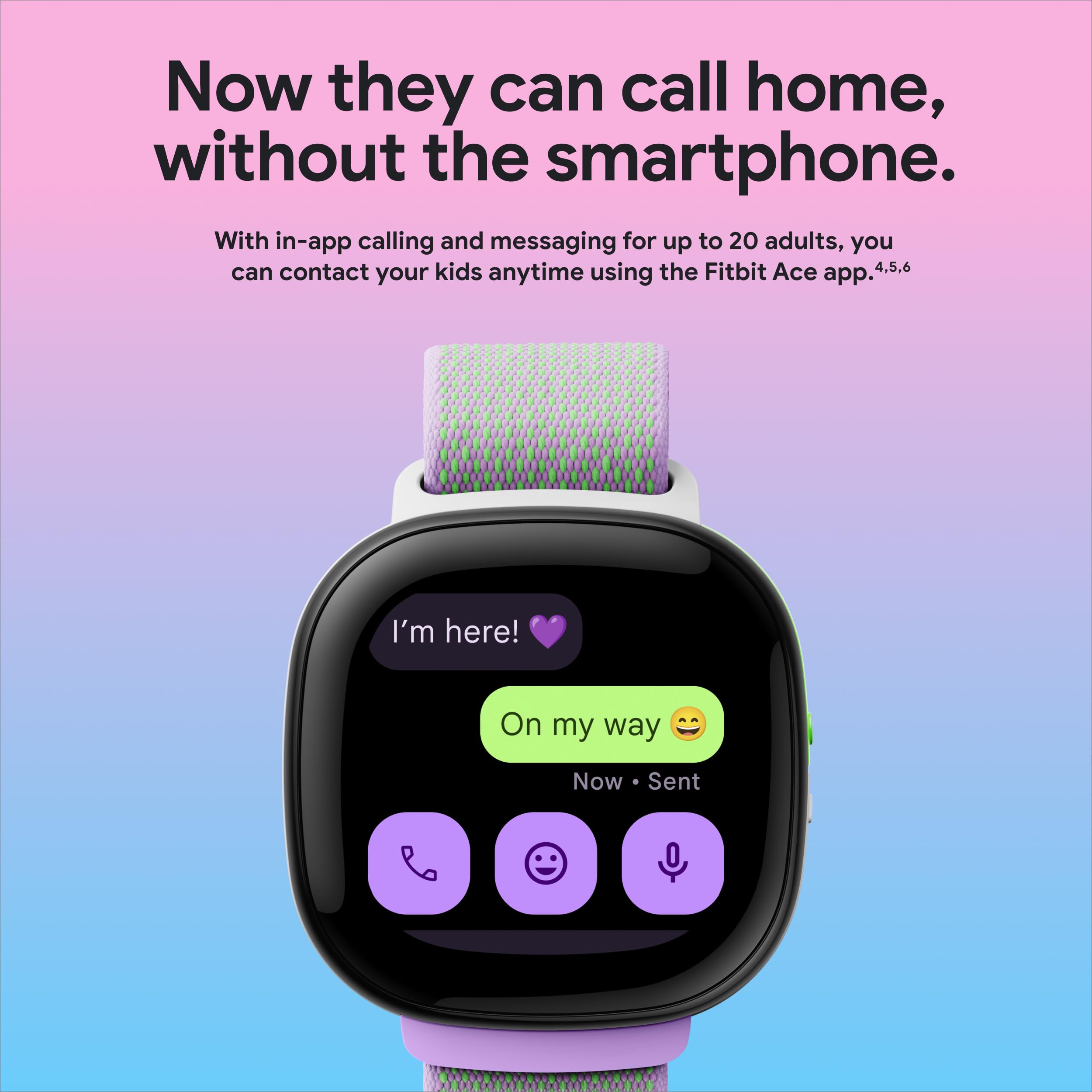 (NEW) Fitbit Google Ace LTE - Kids Smartwatch (Open Box) - Gallery 17