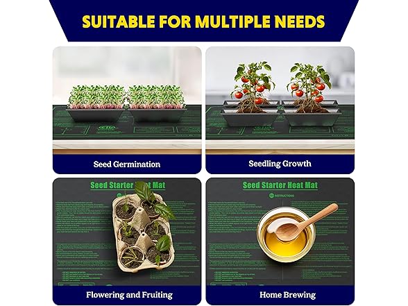 iPower 48"x20" Seedling Heat Mat