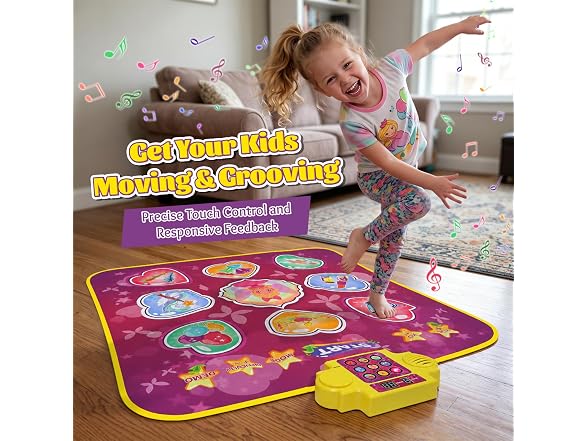 Dance Mat, 9-Button Dance Mixer Rhythm Step Play