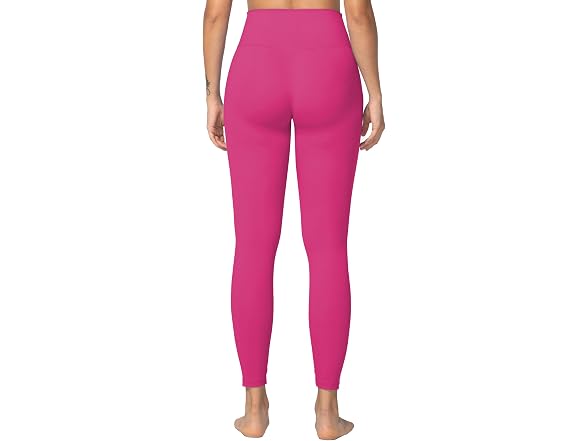 Sunzel Womens Leggings 25in S Hot Pink