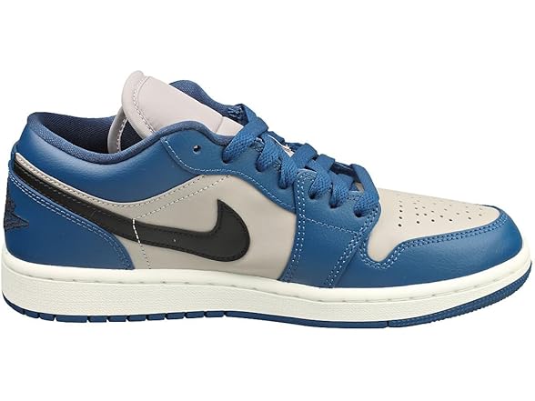 Nike Jordan 1 Low Women French Blue/Black-Co