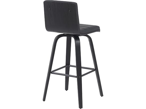 Vienna Bar Stool Black/Black Set of 3 - Gallery 5