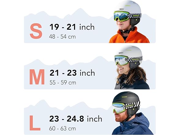 Black Ski Helmet with Ski Goggles