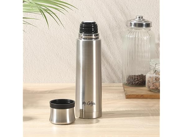 Mr. Coffee Silverleaf 23 oz SS Thermal Bottle
