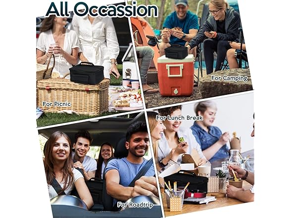 Zone Tech CT0002 Electric Heating Lunch Box