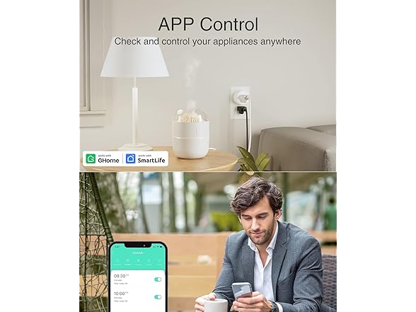 GHome WiFi Smart Outlet Plug