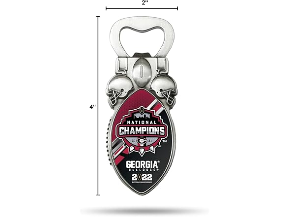 BULLDOGS CFP Champs Bottle Opener