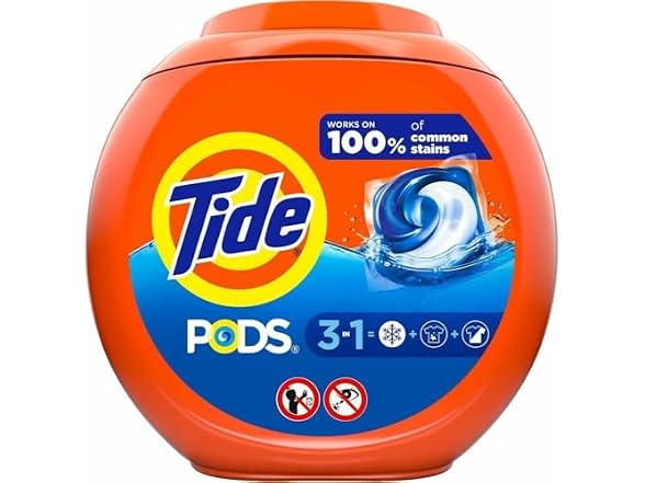 Tide Pods, Tide Original, 112 Pods/Tub,