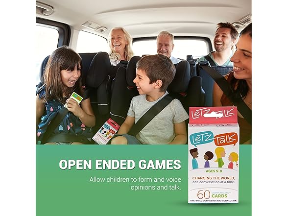 Letz Talk Conversation Cards for Kids