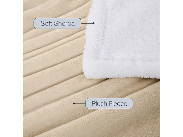 Casual Living Sherpa Throw Blanket