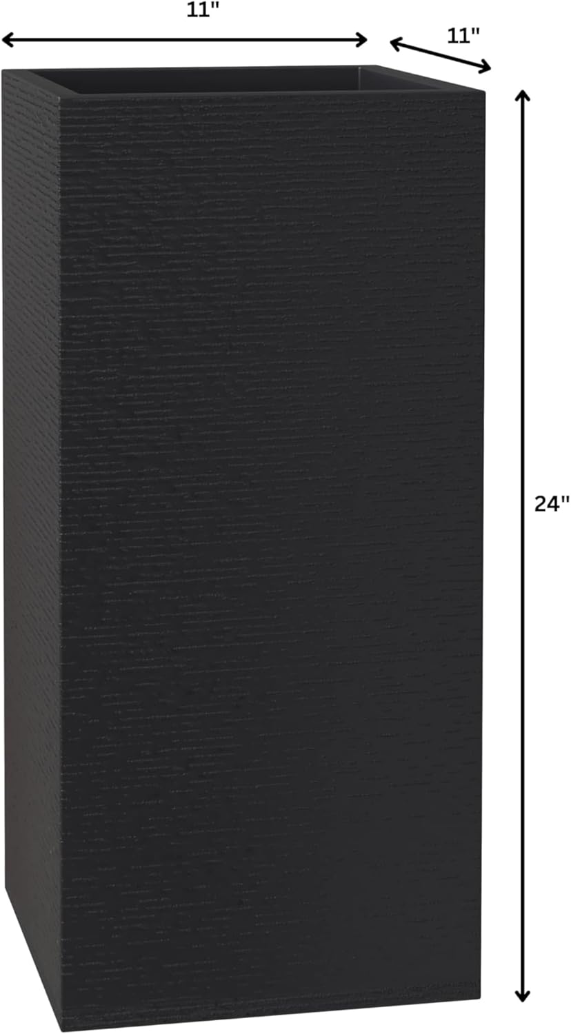 LeisureMod Bloom Rectangular Planter – 20 or 24" - Gallery 19