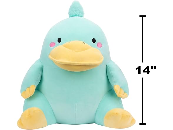 Russ 14-Inch Mint Platypus Plush