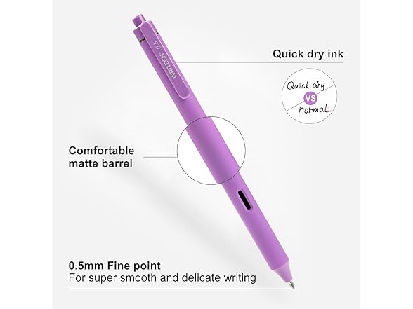 WRITECH Gel Pens Fine Point 8ct (Vacation Set)