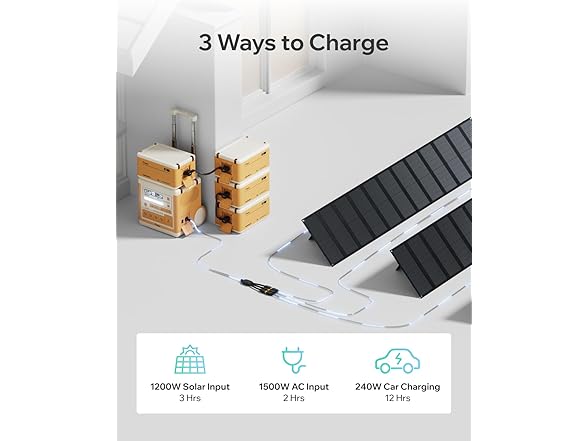 Arkpax Ark PRO 2400W Portable Power Station, 2300Wh
