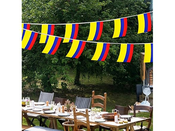 GSYLPFT Columbia String Flags 33ft