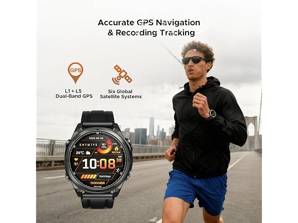 DOOGEEEco Anywise W1 GPS Smart Watches