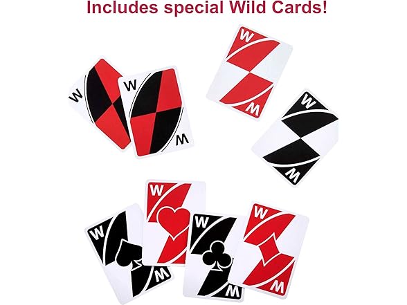 Mattel Games Wild Twists Playing Cards
