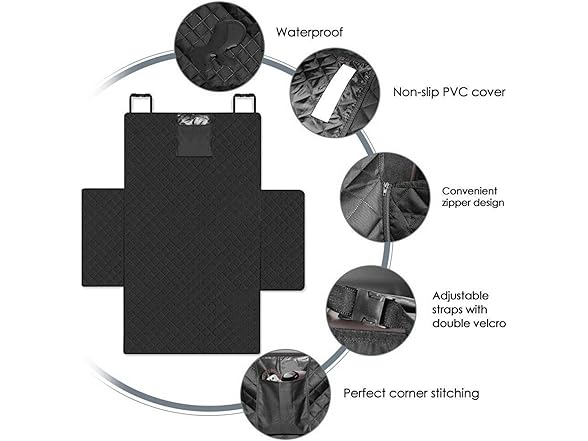 Waterproof Boot Liners Pet Car Seat Covers