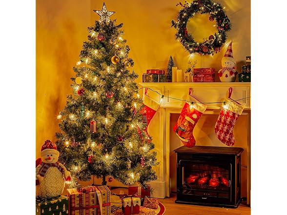 Minetom Minetom C9 Clear Christmas String Lights, 50FT