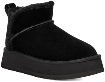 Koolaburra by UGG Women's Koola Ultra Mini Platform Boot, Black, 7
