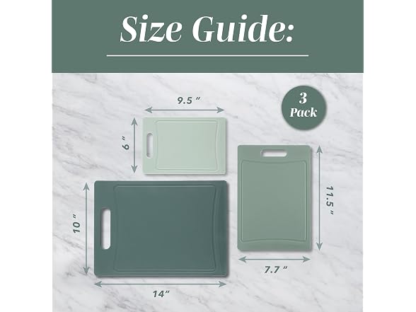 Non-Slip Cutting Board Set