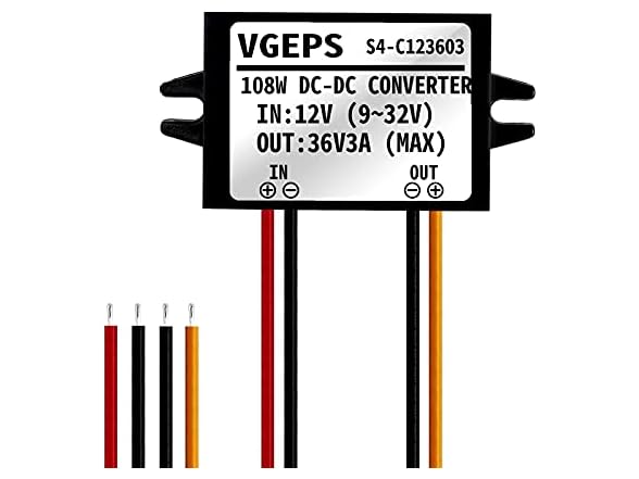 LOIYLLEN 12V/24V to 36V Step Up