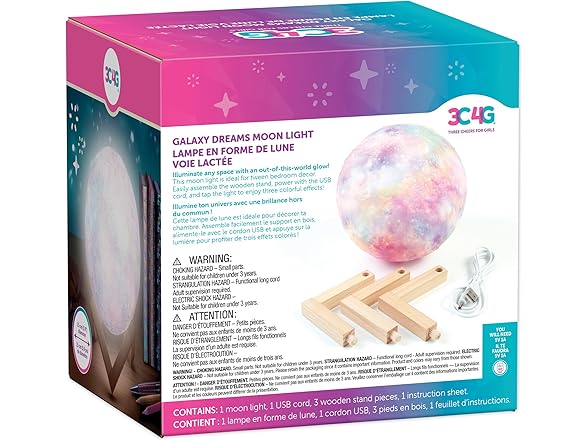 Make It Real 3C4G: Galaxy Dreams Moon Light - 6pcs