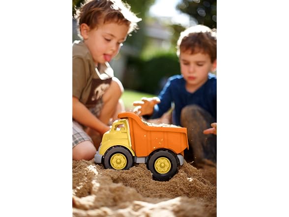 Dump Truck – Yellow/Orange