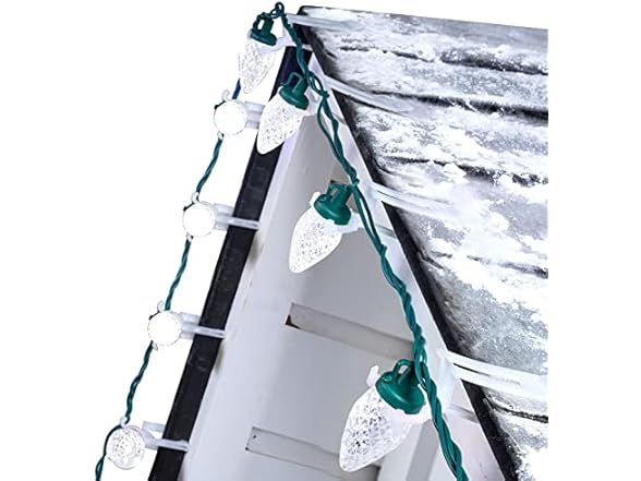 Brightown C9 LED Christmas Lights Outdoor, 68Ft 100 LED