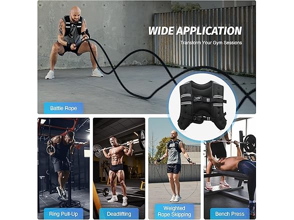 ZELUS Weighted Vest - 25lb