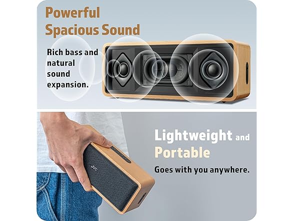 JVC Portable Wireless Bluetooth Stereo Speaker