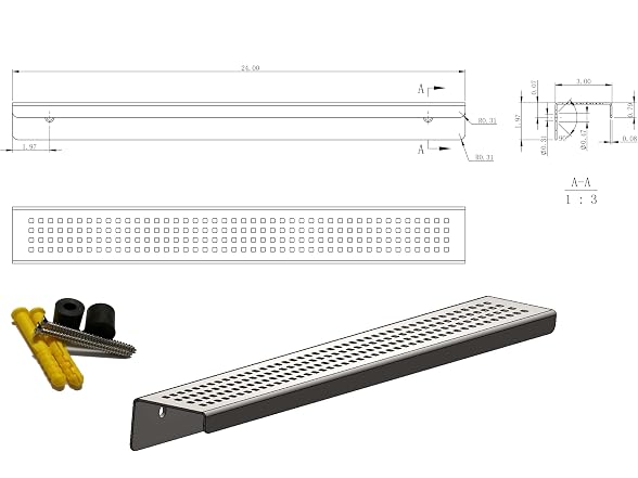 Royal Stainless Steel Shelf Rectangular