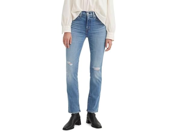 Levi's Women 724 High Rise Straight Jeans