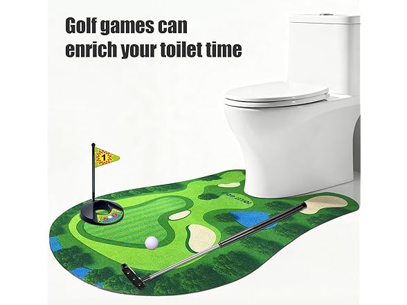 PITCOTT Toilet Golf Game