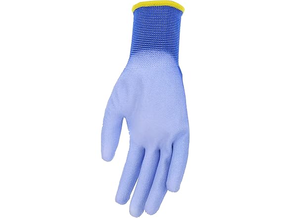 MUD SM7236B Safety Works Lite Glove, 3 Pairs Blue
