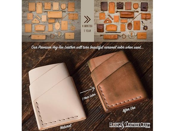 Hand and Leather Craft - Veg Tan Leather