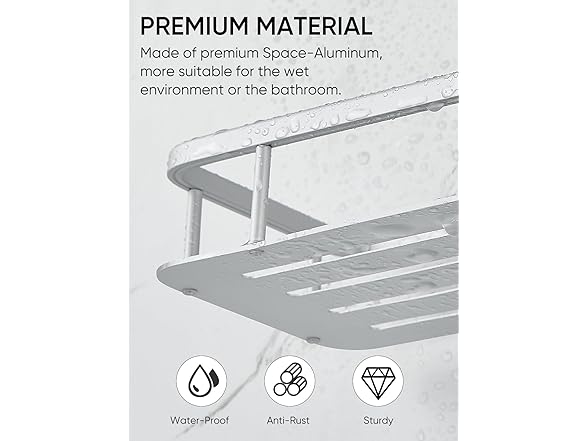 Cobbe Anti-Swing Shower Caddy