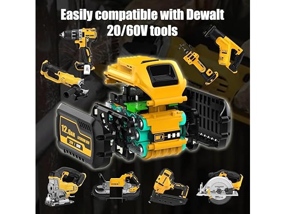 DEWALT 20V/60V MAX 15.0Ah Replace for DCB612 DCB609 DCB615