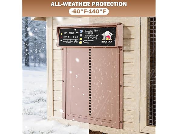 IBKINXX Automatic Chicken Coop Door