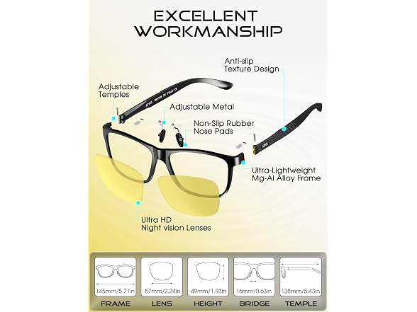 Men's Retro Metal Frame Driving