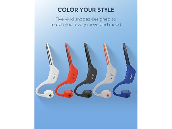 KLKE Open-Ear Bone Conduction Headphones