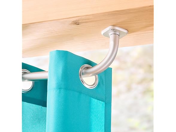 Curtain Rod 84"-160" Brushed Nickel