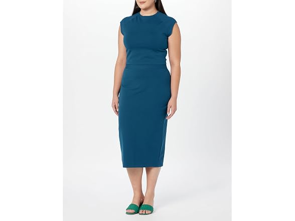 The Drop Esmeralda Midi Skirt, Legion