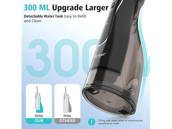 Leominor 300ML Water Flosser Pick