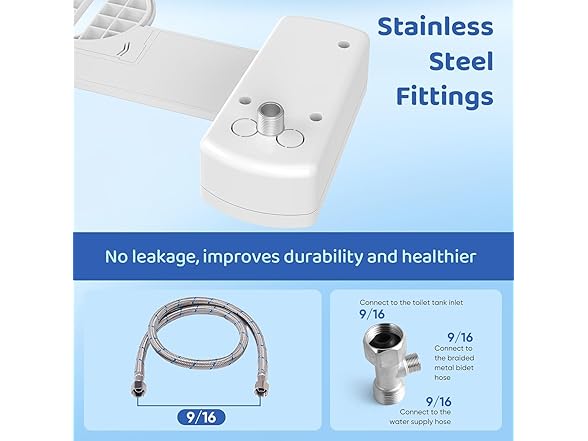 JaxiLano Bidet Attachment for Toilet Seat