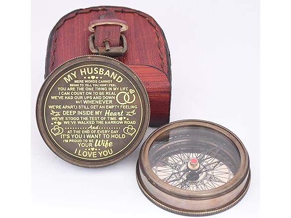 to My Husband Compass I Love You