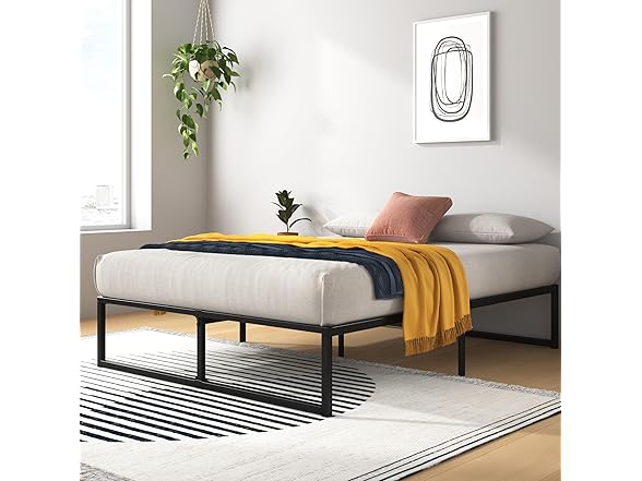 Zinus Lorelei 14" King Metal Platform Bed Frame