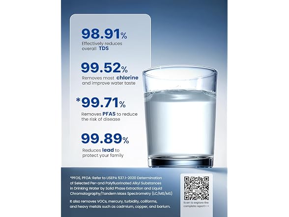 NOVETE Reverse Osmosis Water Filter Countertop
